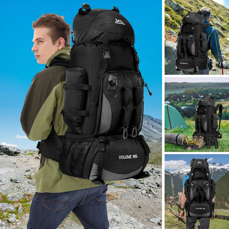 36-55l Lightweight Travel Rucksack Backpack view 5