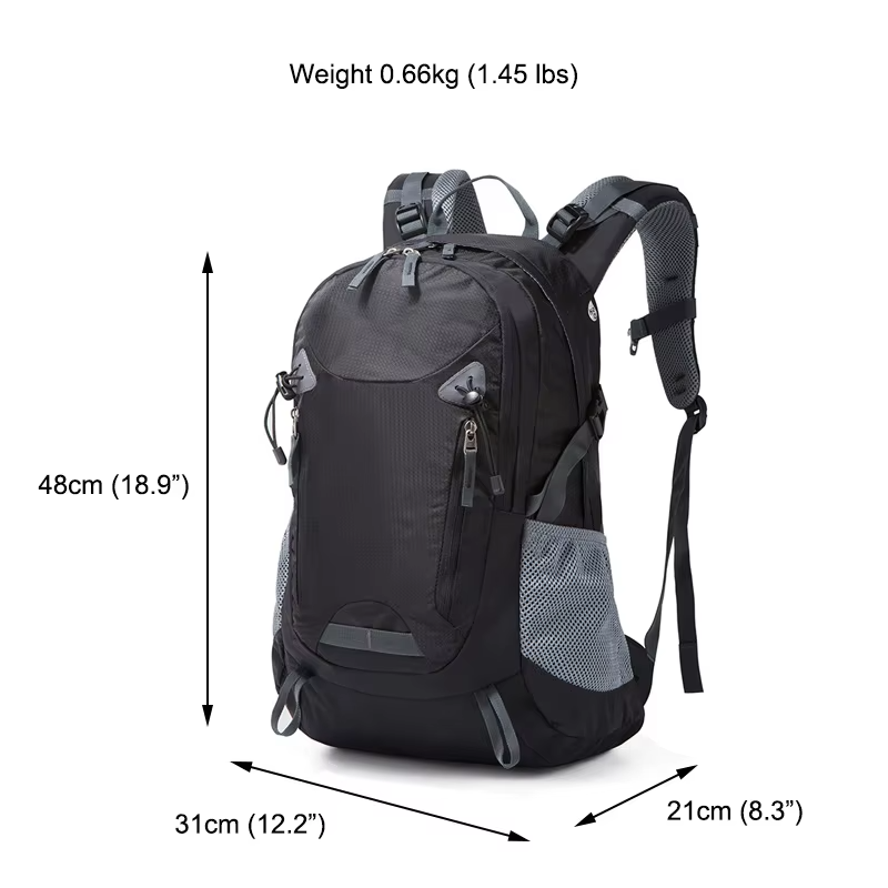 Wholesale 35L Custom Nylon Anti-theft Backpack view 6